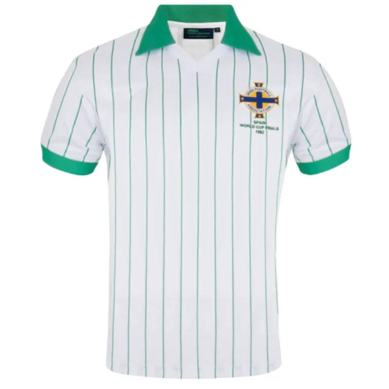 Wholesale Northern Ireland 1982 World Cup Finals Retro Shirt