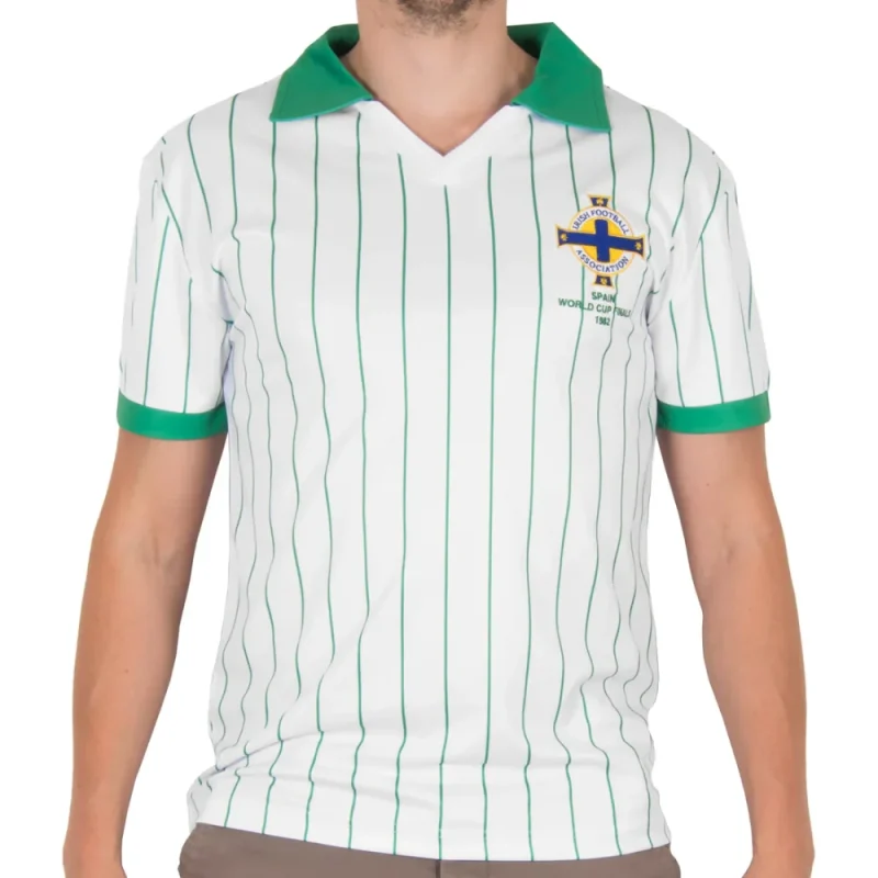 Wholesale Northern Ireland 1982 World Cup Finals Retro Shirt
