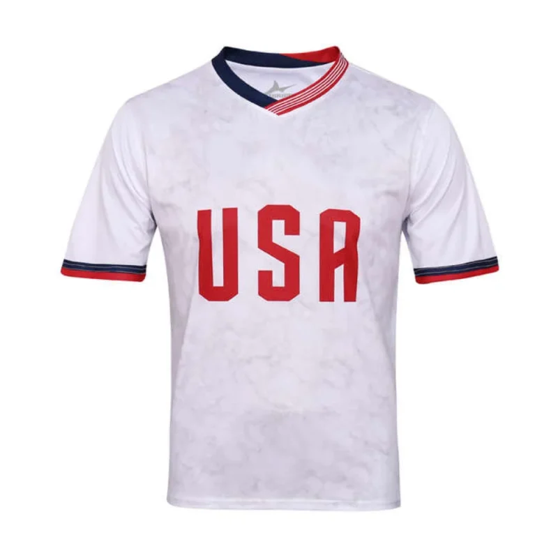 Wholesale 2024 Custom USA Football Jersey – Soccer Uniforms