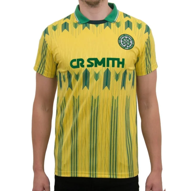 Wholesale Retro 198991 Official Replica Away Shirt for Celtic Fans