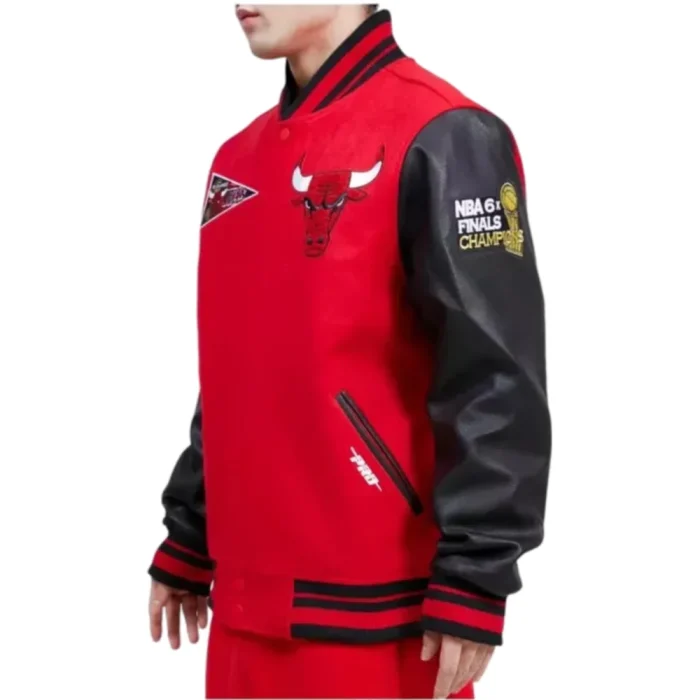 Chicago Bulls Pro Standard Retro Classic Wool Varsity Jacket