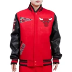 Chicago Bulls Pro Standard Retro Classic Wool Varsity Jacket
