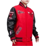 Chicago Bulls Pro Standard Retro Classic Wool Varsity Jacket