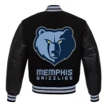 Memphis Grizzlies Black Varsity Jacket