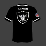Konaa Crafts Custom NFL & Raiders Baseball Jersey - Personalized Pakistani Manufacturer