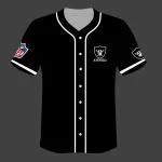 Konaa Crafts Custom NFL & Raiders Baseball Jersey - Personalized Pakistani Manufacturer